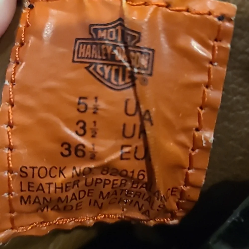 Harley Davidson Women's Starter Switch Boots sz 5.5 - Picture 4 of 6